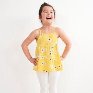 Hanna Andersson Floral Twirly Tank Top